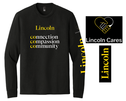 Lincoln Cares District Perfect Tri Long Sleeve Tee