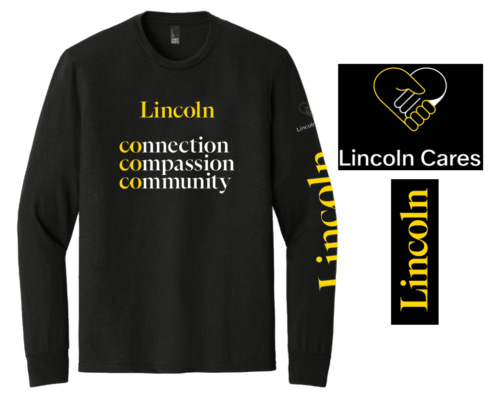 Lincoln Cares District Perfect Tri Long Sleeve Tee